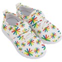 Celebrate Pattern Colorful Design Kids  Velcro Strap Shoes View3