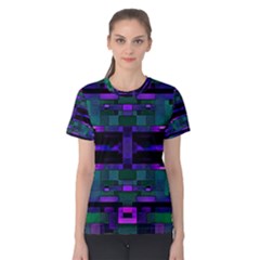 Abstract Pattern Desktop Wallpaper Women s Cotton Tee