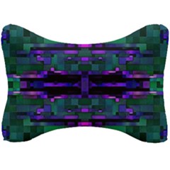 Abstract Pattern Desktop Wallpaper Seat Head Rest Cushion by Pakrebo