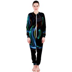 Abstract Background Pattern Onepiece Jumpsuit (ladies)  by Pakrebo