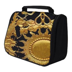 Golden Sun Gold Decoration Wall Full Print Travel Pouch (small)