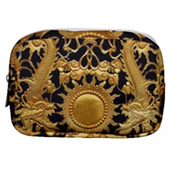 Golden Sun Gold Decoration Wall Make Up Pouch (small) by Pakrebo