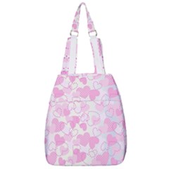 Valentine Background Hearts Bokeh Center Zip Backpack