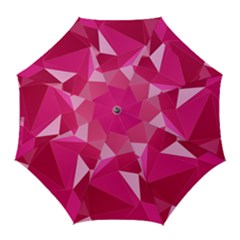 Pattern Halftone Geometric Golf Umbrellas by Pakrebo