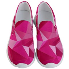 Pattern Halftone Geometric Men s Lightweight Slip Ons by Pakrebo