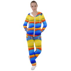 Paint Painting Landscape Scene Women s Tracksuit