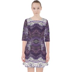 Pattern Abstract Horizontal Pocket Dress by Pakrebo