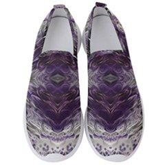 Pattern Abstract Horizontal Men s Slip On Sneakers