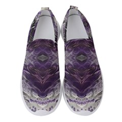 Pattern Abstract Horizontal Women s Slip On Sneakers