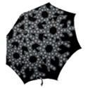 Snowflake Abstract Pattern Shape Hook Handle Umbrellas (Small) View2