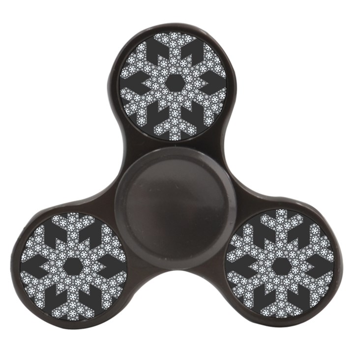 Snowflake Abstract Pattern Shape Finger Spinner