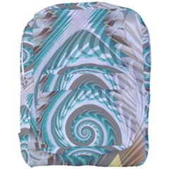 Spiral Fractal Swirl Whirlpool Full Print Backpack by Pakrebo