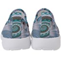 Spiral Fractal Swirl Whirlpool Kids  Slip On Sneakers View4