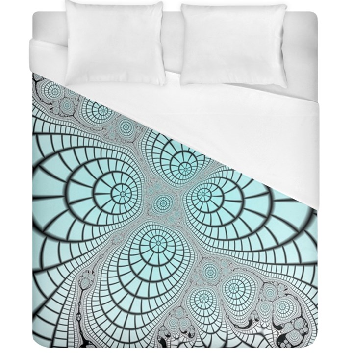 Digital Art Fractal Abstract Duvet Cover (California King Size)