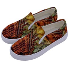 Flat Iron Building Architecture Kids  Canvas Slip Ons by Pakrebo