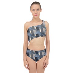 Pattern Texture Form Background Spliced Up Two Piece Swimsuit by Pakrebo