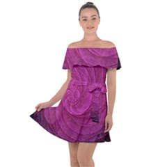 Background Scrapbooking Abstract Off Shoulder Velour Dress