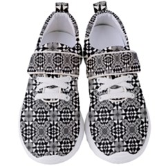 Fabric Design Pattern Color Women s Velcro Strap Shoes by Pakrebo