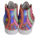 Swirl Vortex Emoji Cyclone Motion Men s Hi-Top Skate Sneakers View4