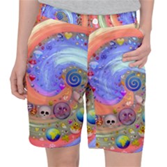 Swirl Vortex Emoji Cyclone Motion Pocket Shorts