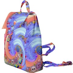 Swirl Vortex Emoji Cyclone Motion Buckle Everyday Backpack