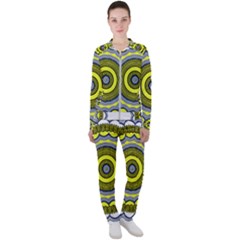 Mandala Pattern Round Ethnic Casual Jacket And Pants Set by Pakrebo