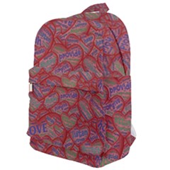 Love Hearts Valentines Connection Classic Backpack