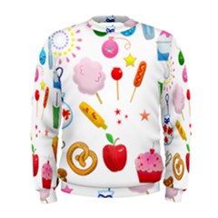 Summer Fair Food Goldfish Men s Sweatshirt by Pakrebo