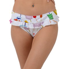 Summer Fair Food Goldfish Frill Bikini Bottom