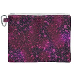 Retro Flower Pattern Design Batik Canvas Cosmetic Bag (xxl)