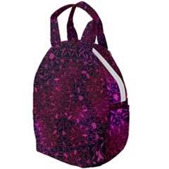 Retro Flower Pattern Design Batik Travel Backpacks