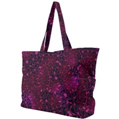 Retro Flower Pattern Design Batik Simple Shoulder Bag