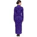 Wallpaper Seamless Damask Wall Turtleneck Maxi Dress View2