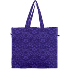 Wallpaper Seamless Damask Wall Canvas Travel Bag