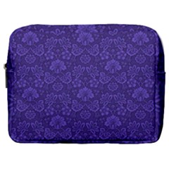 Wallpaper Seamless Damask Wall Make Up Pouch (large) by Pakrebo