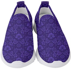 Wallpaper Seamless Damask Wall Kids  Slip On Sneakers