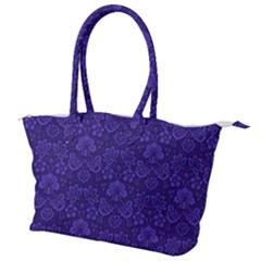 Wallpaper Seamless Damask Wall Canvas Shoulder Bag by Pakrebo