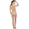 Candy Corn Halloween Candy Candies Racer Front Bikini Set View2