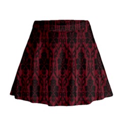 Scrapbook Background Curtain Swag Mini Flare Skirt by Pakrebo