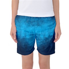 Deep Ocean Women s Basketball Shorts by LoolyElzayat