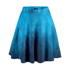 Deep Ocean High Waist Skirt by LoolyElzayat