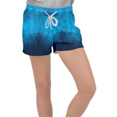 Deep Ocean Women s Velour Lounge Shorts by LoolyElzayat