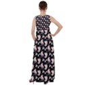 Kellytvgear Flower Empire Waist Velour Maxi Dress View2