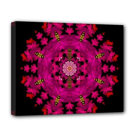 The Star Above Everything Shining Clear And Bright Deluxe Canvas 20  X 16  (stretched) by pepitasart