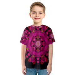 The Star Above Everything Shining Clear And Bright Kids  Sport Mesh Tee