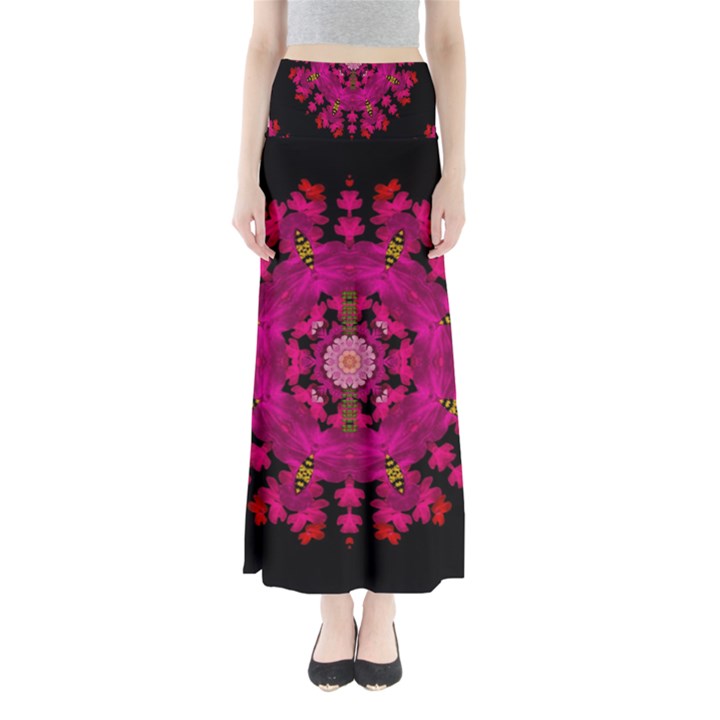 The Star Above Everything Shining Clear And Bright Full Length Maxi Skirt