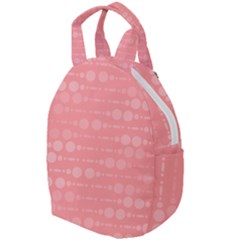 Background Polka Dots Pink Travel Backpacks by Mariart