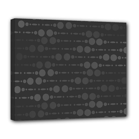 Background Polka Dots Deluxe Canvas 24  X 20  (stretched) by Mariart