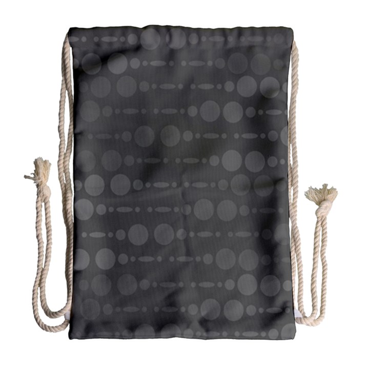 Background Polka Dots Drawstring Bag (Large)