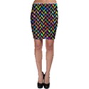 Abstract Geometric Bodycon Skirt View1